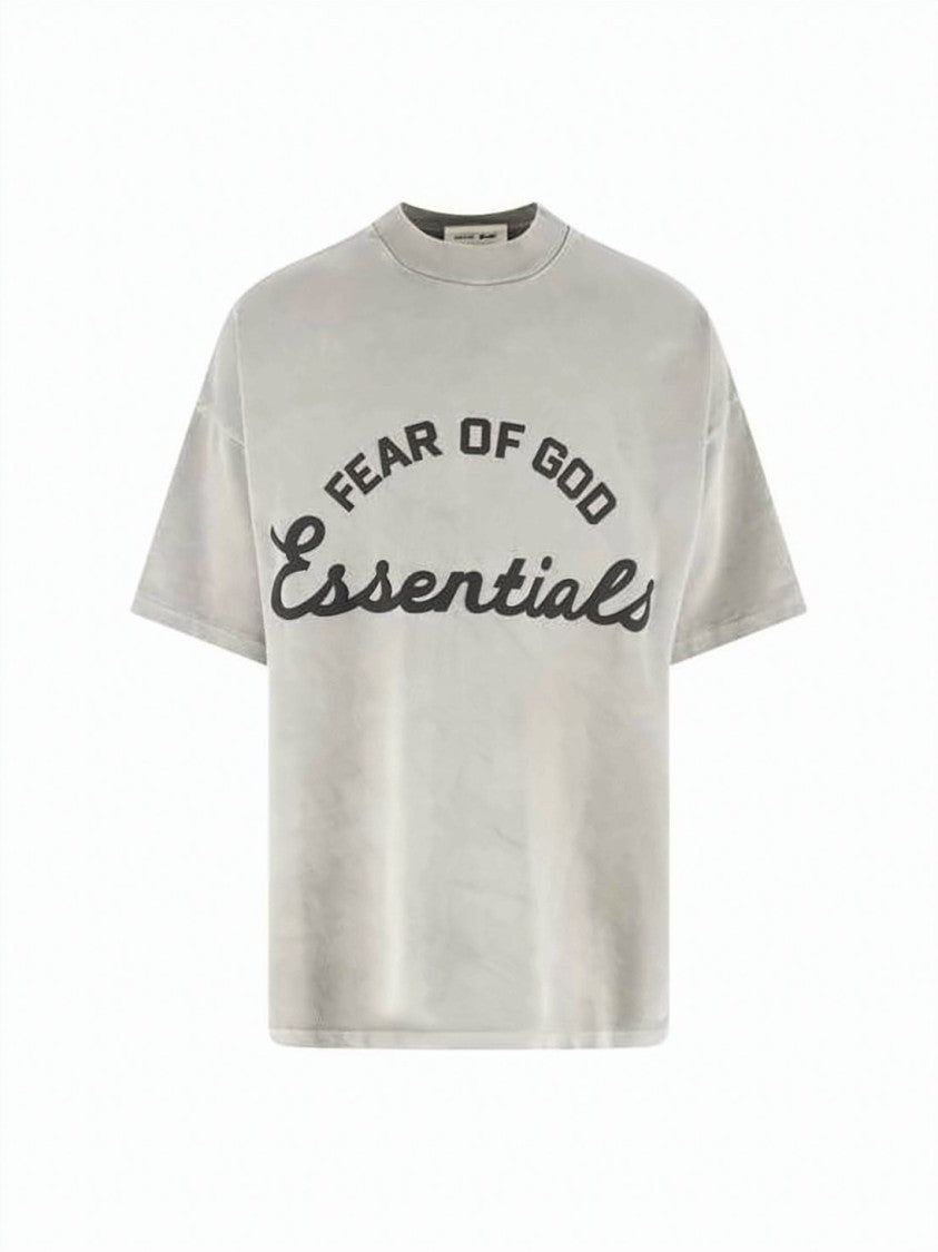 Fear Of God Relaxed Boxy Fit T-Shirt With Bold Graphic