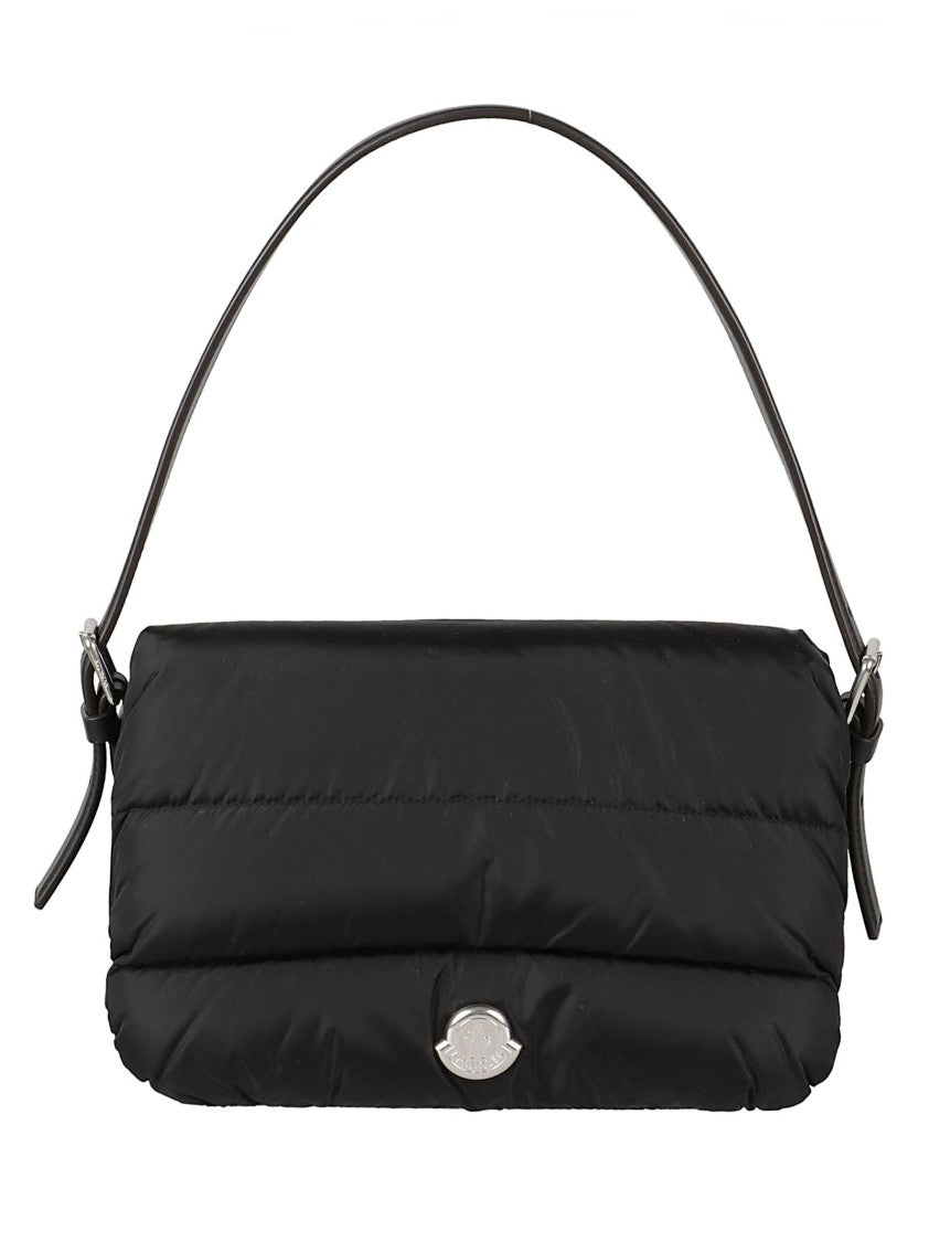 Moncler Rectangular Quilted Shoulder Bag With Adjustable Strap
