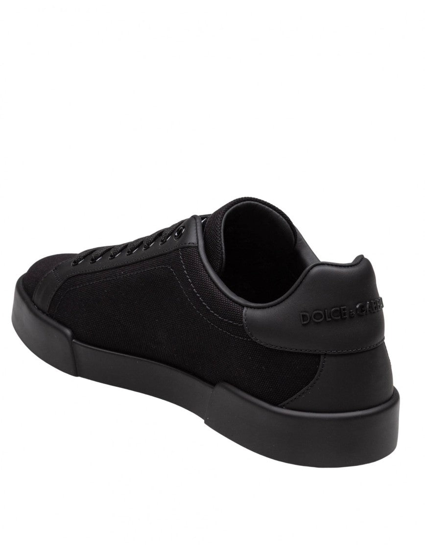 Dolce & Gabbana Light Strobel Sneaker In Canvas