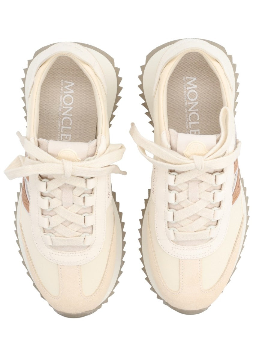 Moncler Pacy2 Leather Suede Zigzag Sole Sneakers