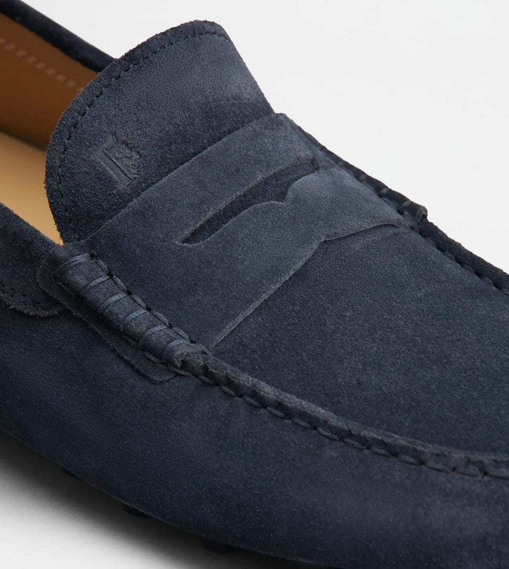 Tod's Black Mocassino Gommino Macro 52K Shoes