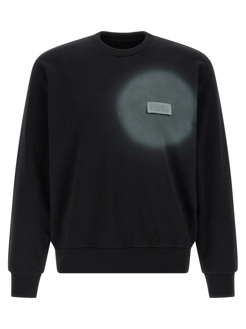 Mm6 By Maison Margiela 'Numeric Signature Mm6' Spray Sweatshirt