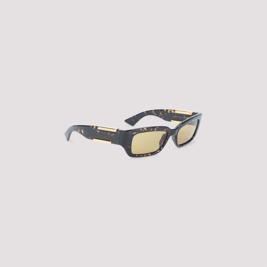 Bottega Veneta Havana Brown Acetate Sunglasses