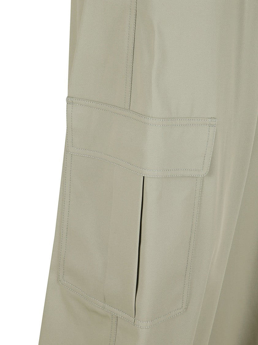 Max Mara Loose-Fitting Trousers With Elastic Waistband