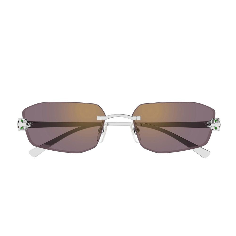 Cartier Ct0474s Panthère De Rimless Gold-Finished Sunglasses