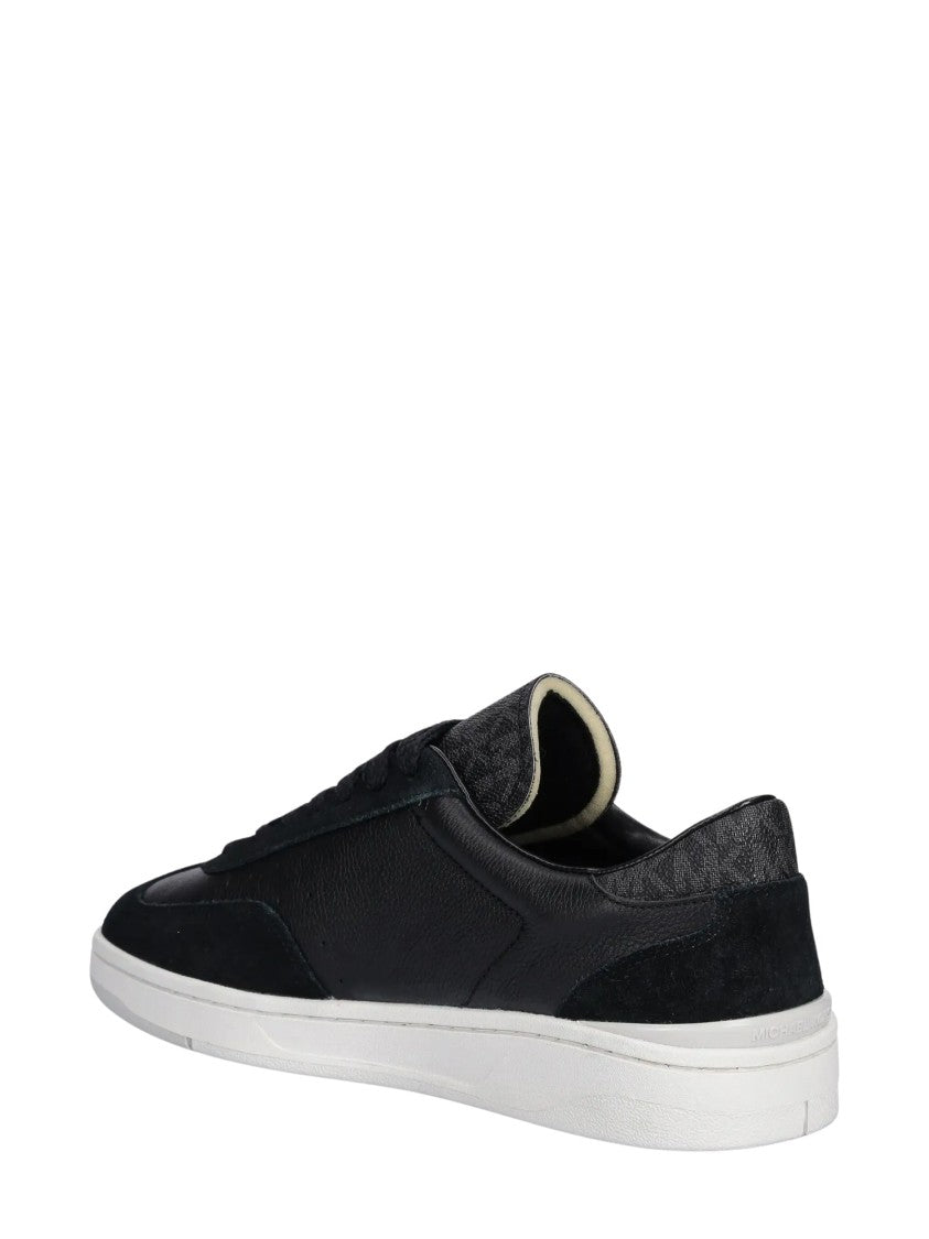 Michael Kors Wilton Textured Leather Suede Low-Top Sneakers
