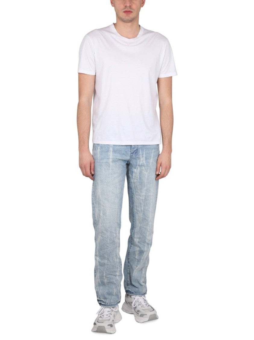 Purple Brand Relaxed Fit Light Blue Denim Jeans