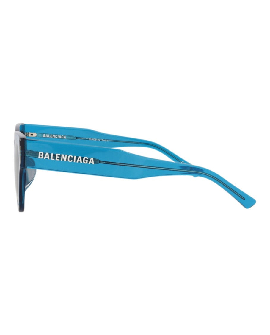 Balenciaga Square-Frame Recycled Acetate Sunglasses