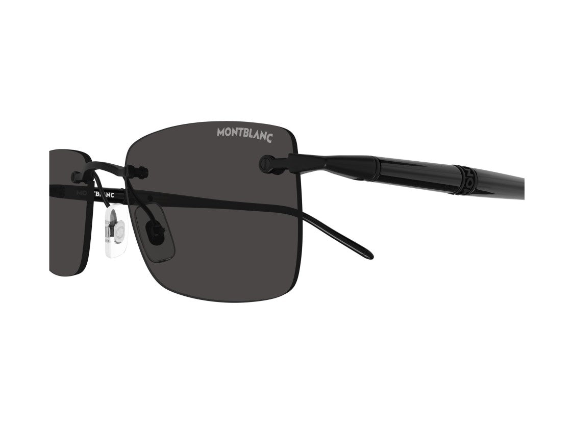 Montblanc Mb0344s Rimless Square Sunglasses