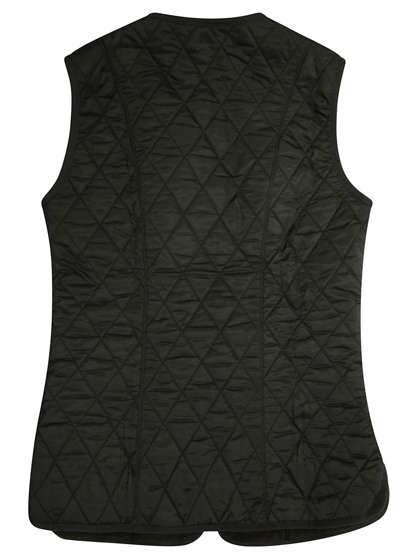 Barbour Diamond Stitched Quilted Fitted Gilet