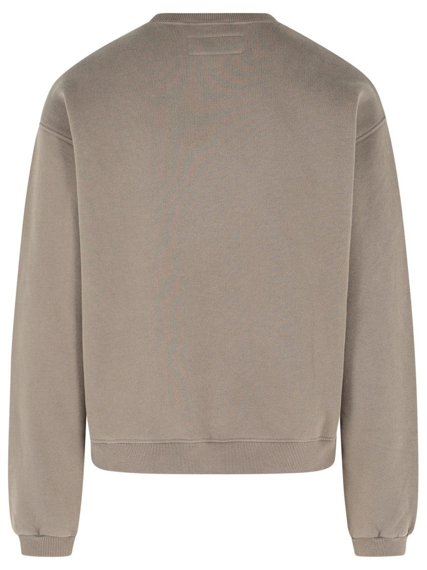 Erl Taupe Cotton Sweatshirt