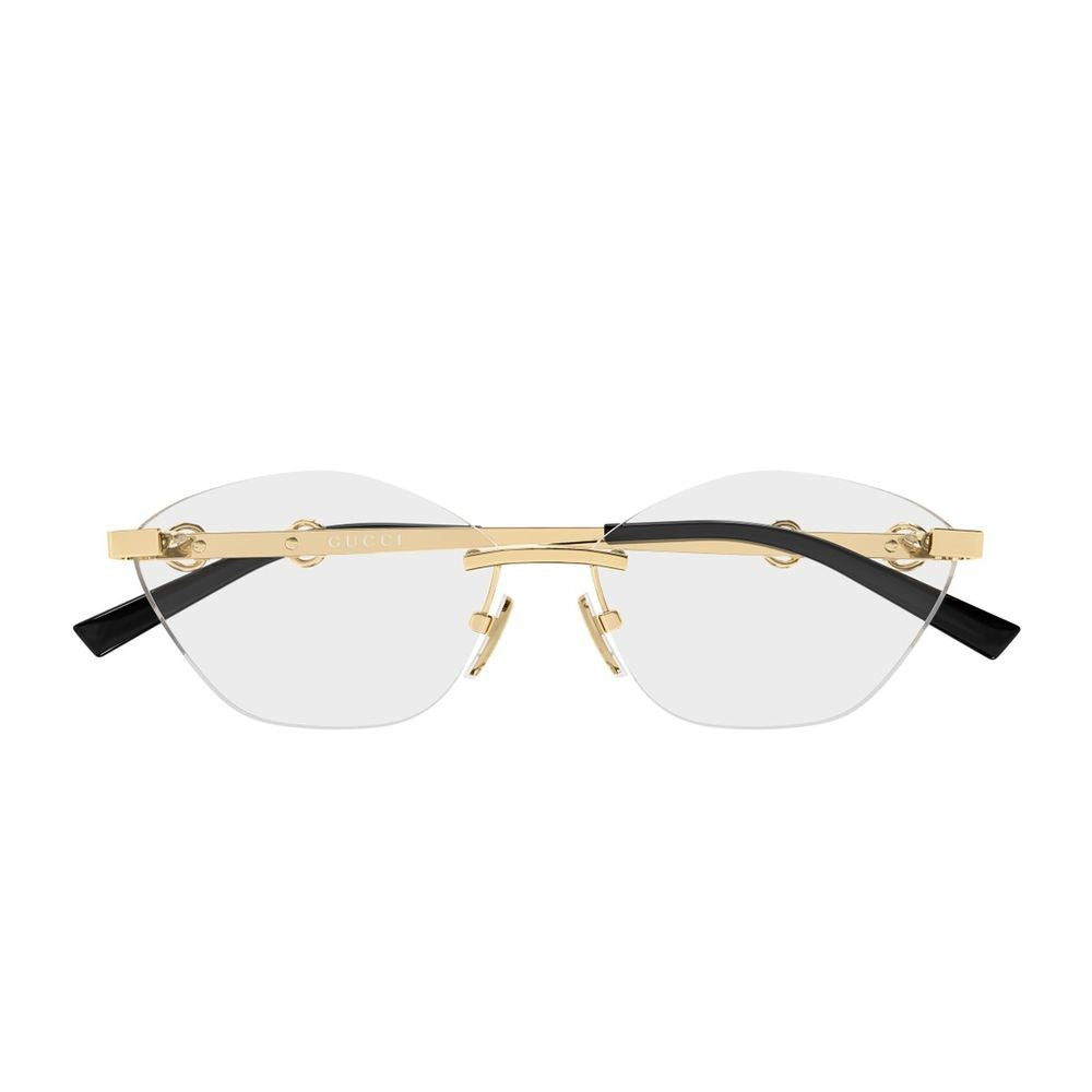 Gucci Gg2050o 001 Gold Black Sunglasses