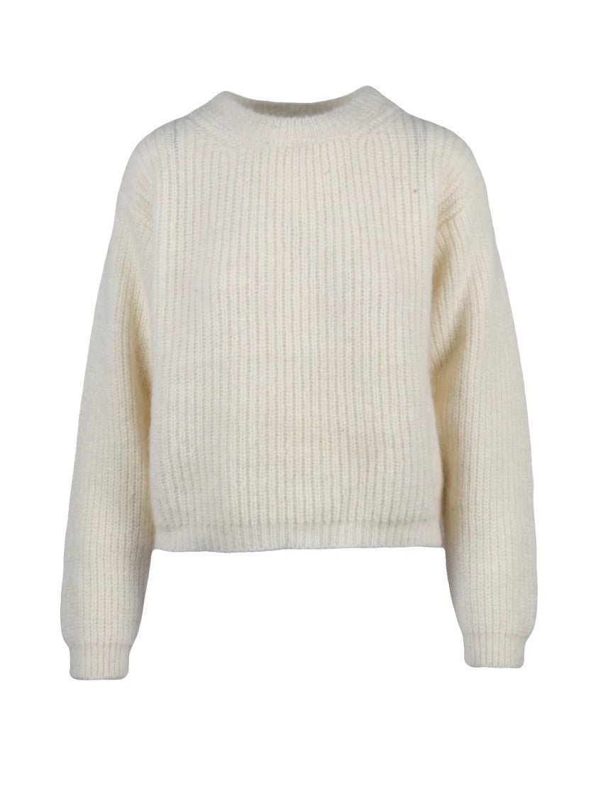 Jucca Crew Neck Knit Sweater In Luxurious Fiber Blend
