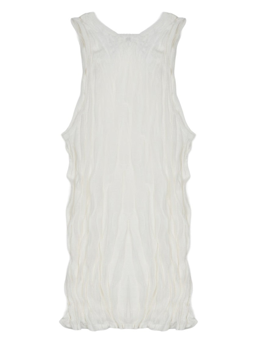 Totême Textured Sleeveless Viscose-Blend Top