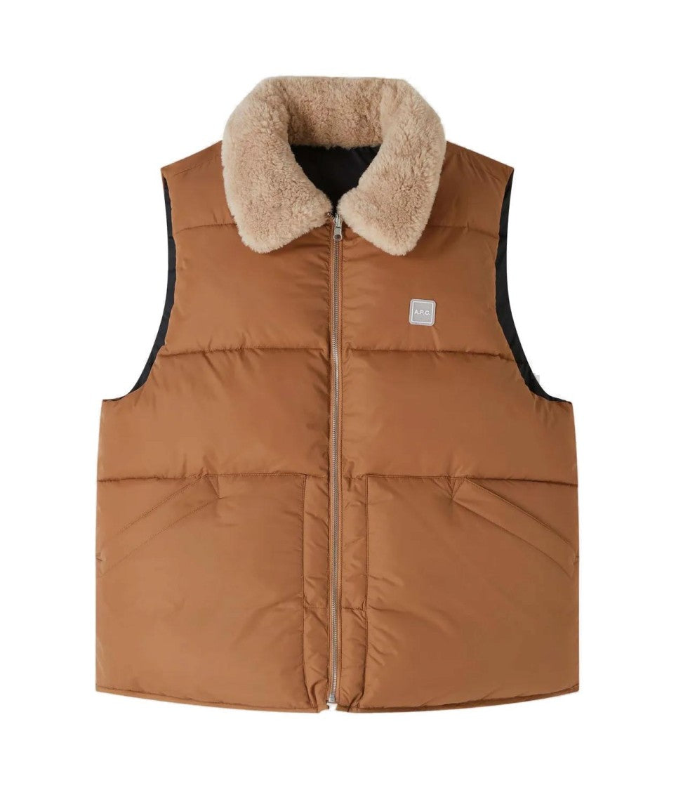A.P.C. Reversible Sleeveless Puffer Jacket