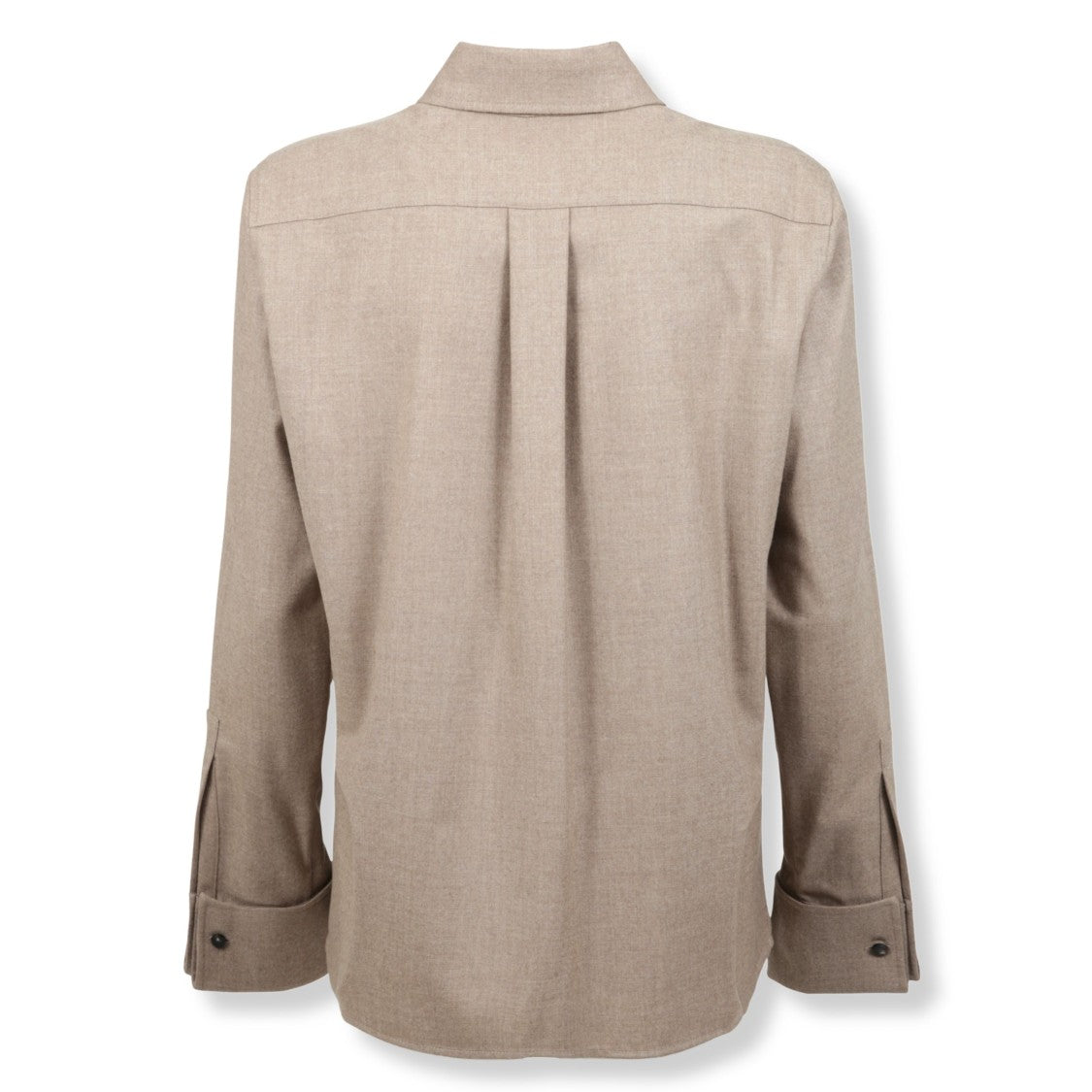 Max Mara Tailored White Button-Down Shirt With Structured Silhouette