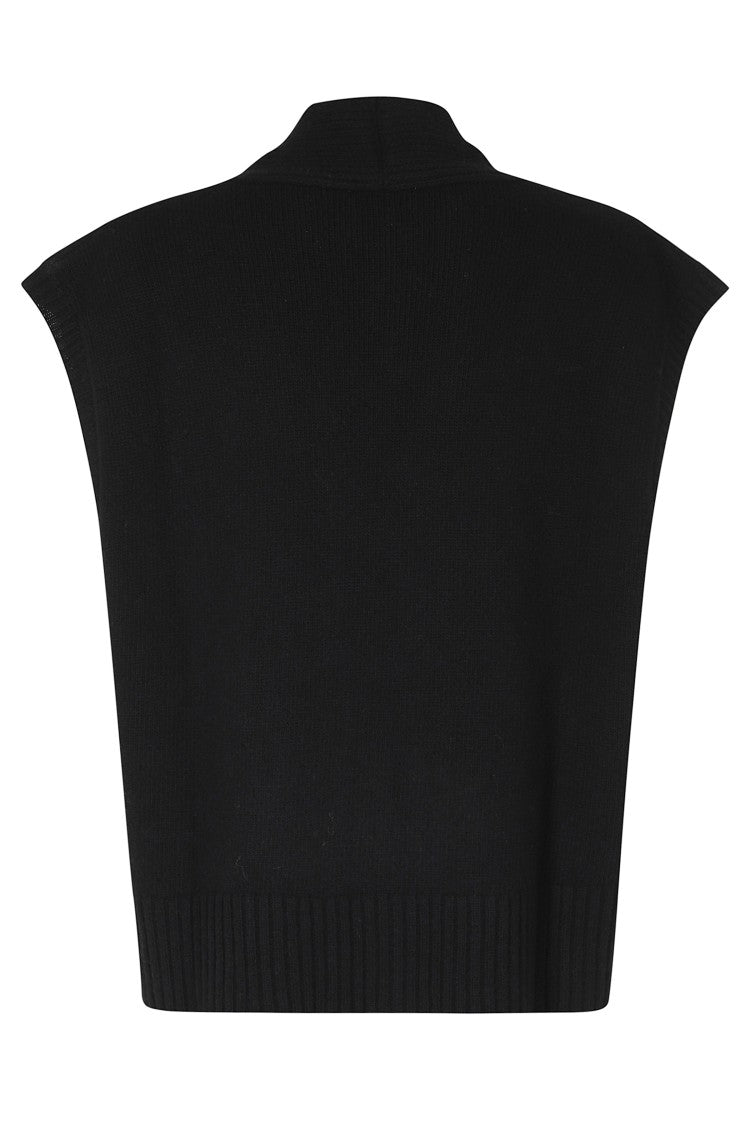 Roberto Collina V-Neck Merino Wool Slipover With Ribbed Edges
