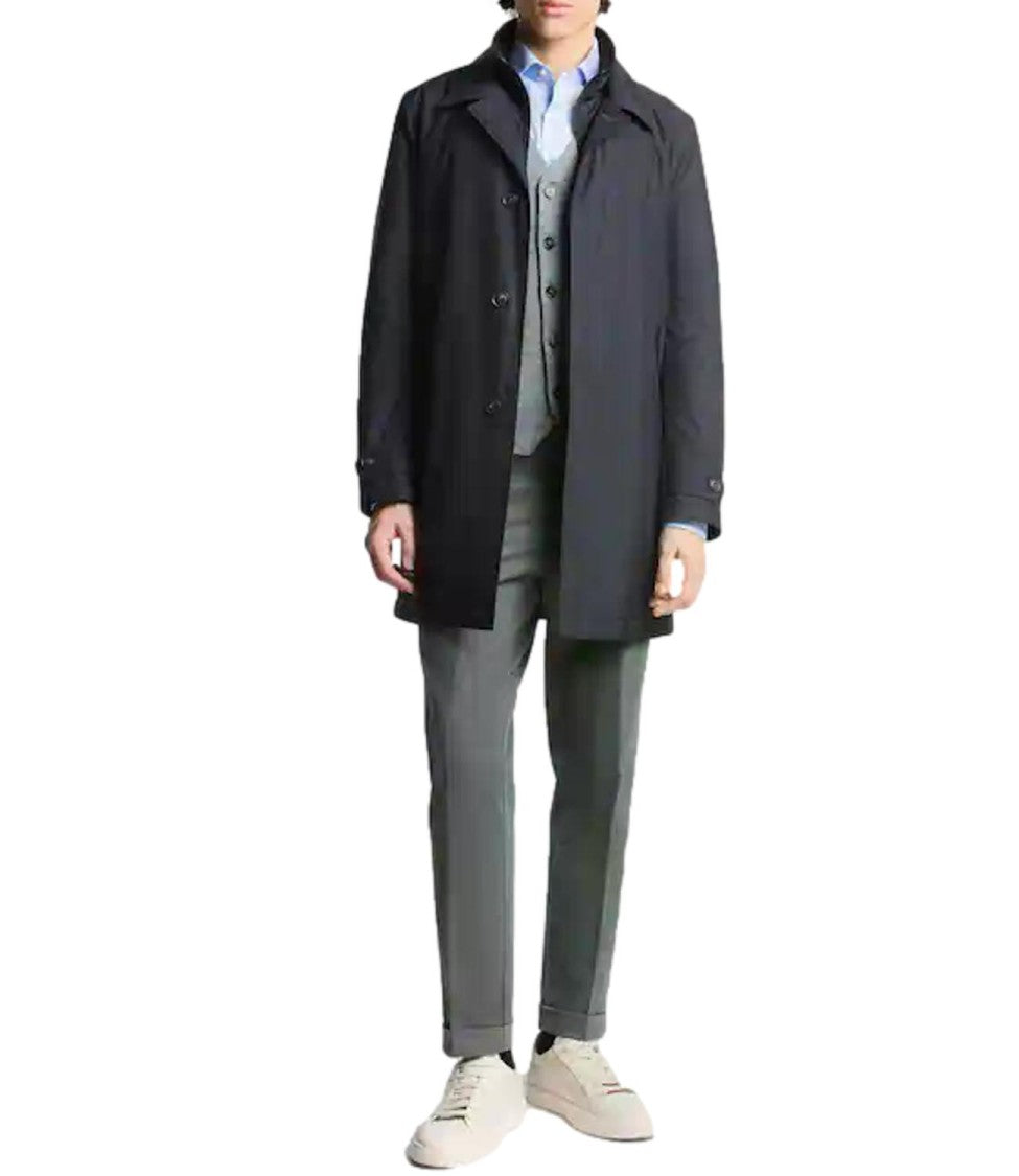 Fay Baltic Morning Wool-Blend Double-Front Casual Jacket