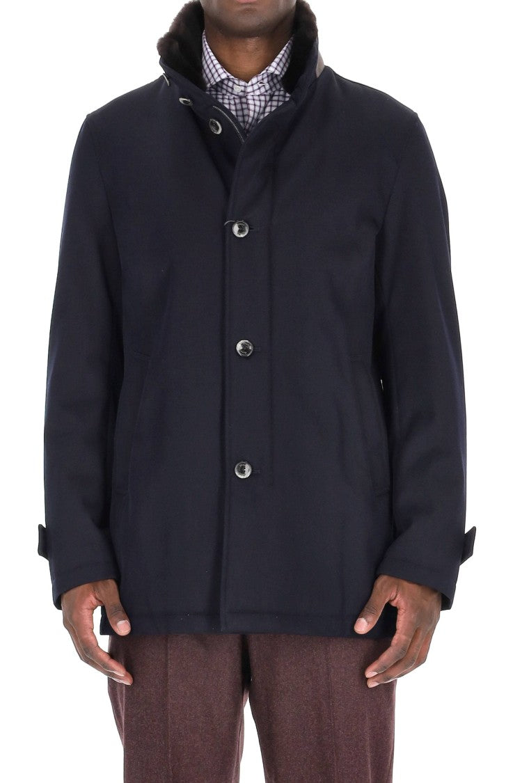 Herno Loro Piana Storm System Wool Coat