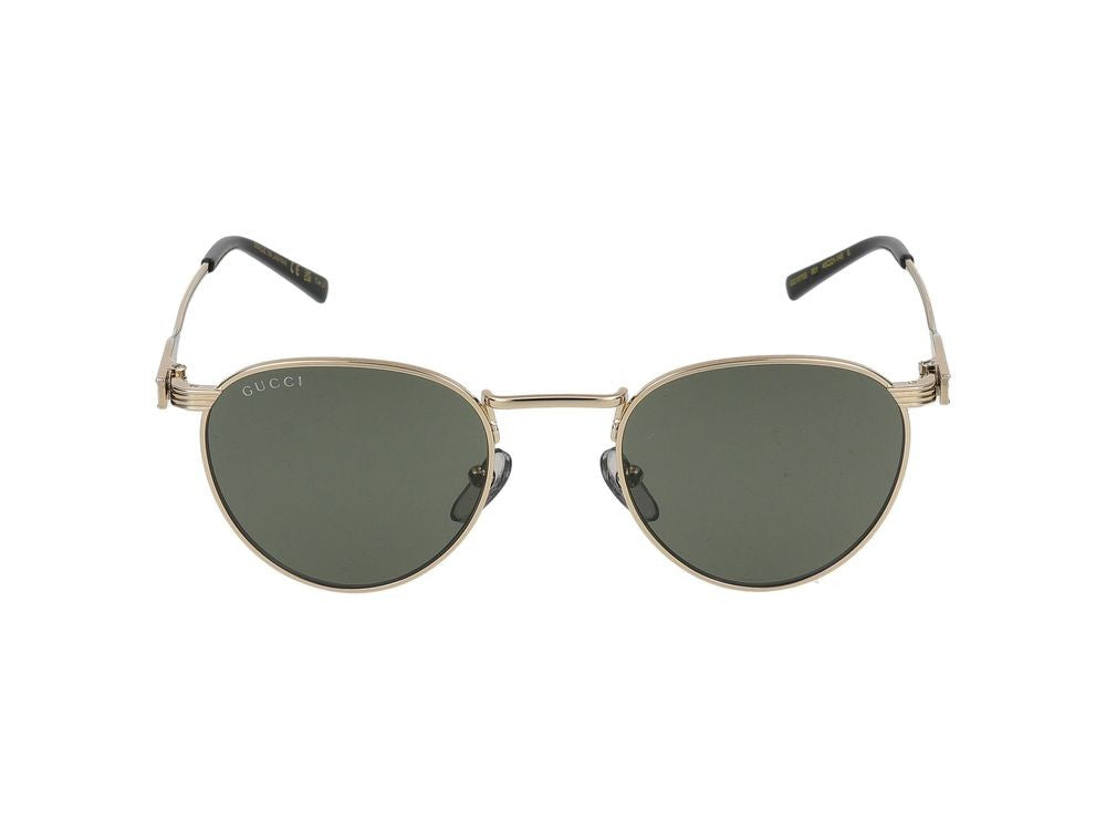 Gucci Sunglasses Gg1875s 001 Gold Gold Grey 48/21/145