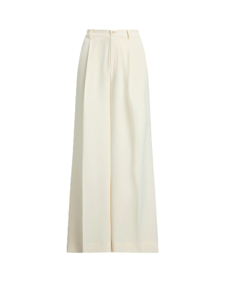 Lauren Ralph Lauren Kirahn Full-Length Pleated Triple Ggt-R Pants