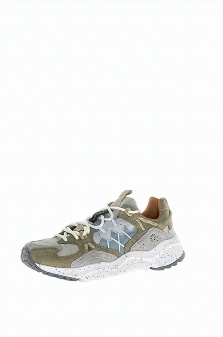 Flower Mountain Multicolor Ripstop Suede Bicolor Sole Outdoor Sneakers