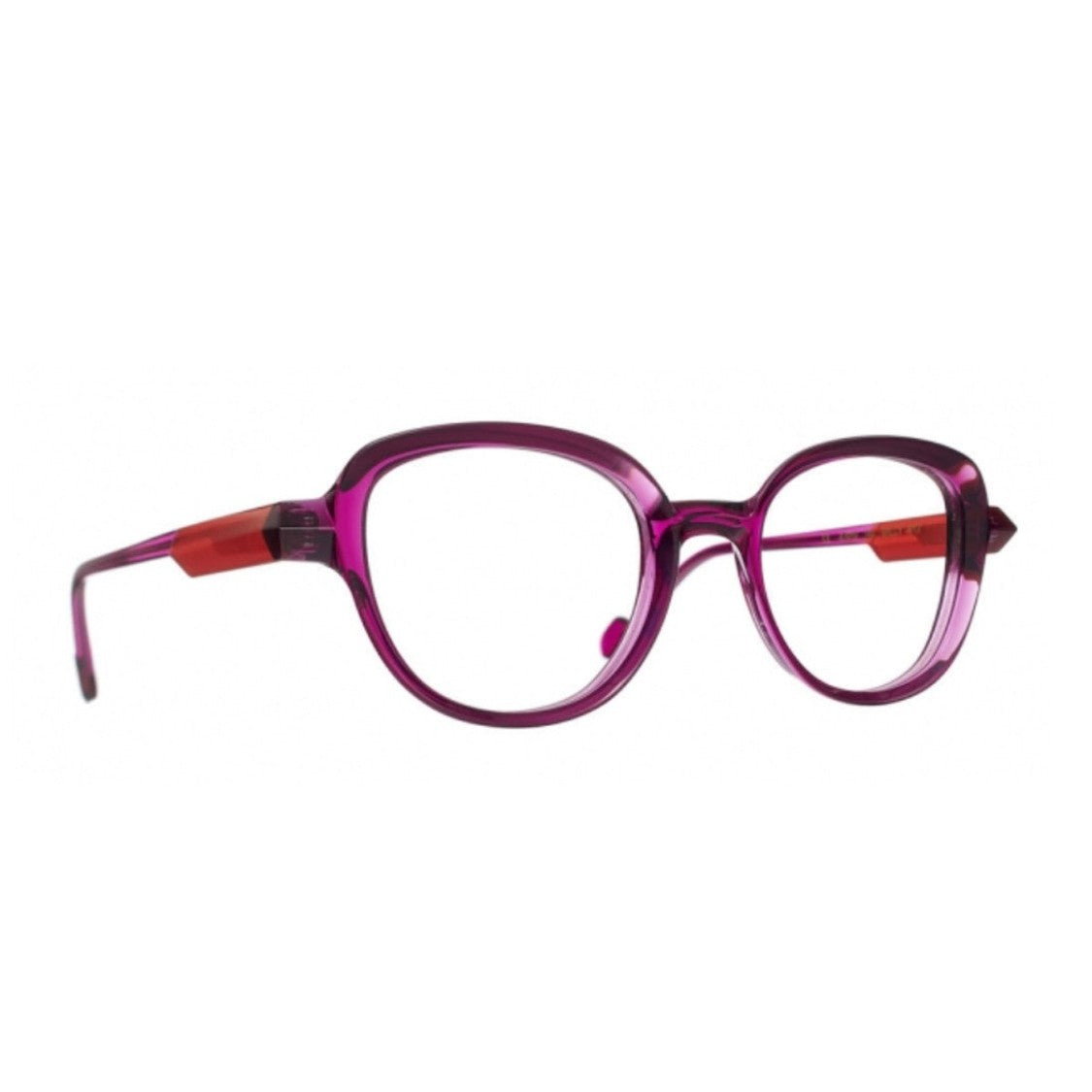 Caroline Abram Purple Milly Acetate Cat-Eye Sunglasses