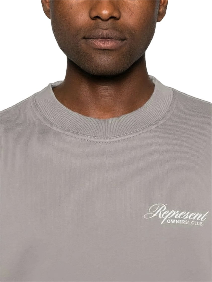 Represent Relaxed Fit Long-Sleeve Sweatshirt With Graphic Print