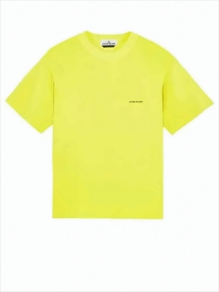 Stone Island Classic Crew Neck Short-Sleeved T-Shirt With Subtle Branding
