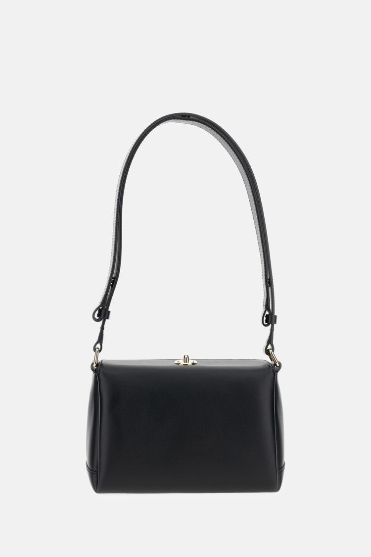 Plan C Smooth Grain Calfskin Shoulder Bag