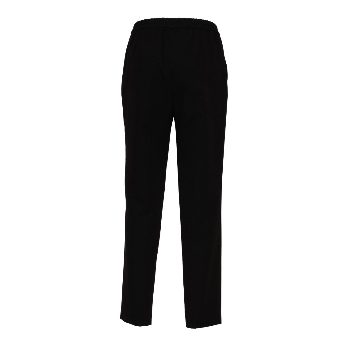 Ql2 Capri Elasticated Waist Straight Leg Pants