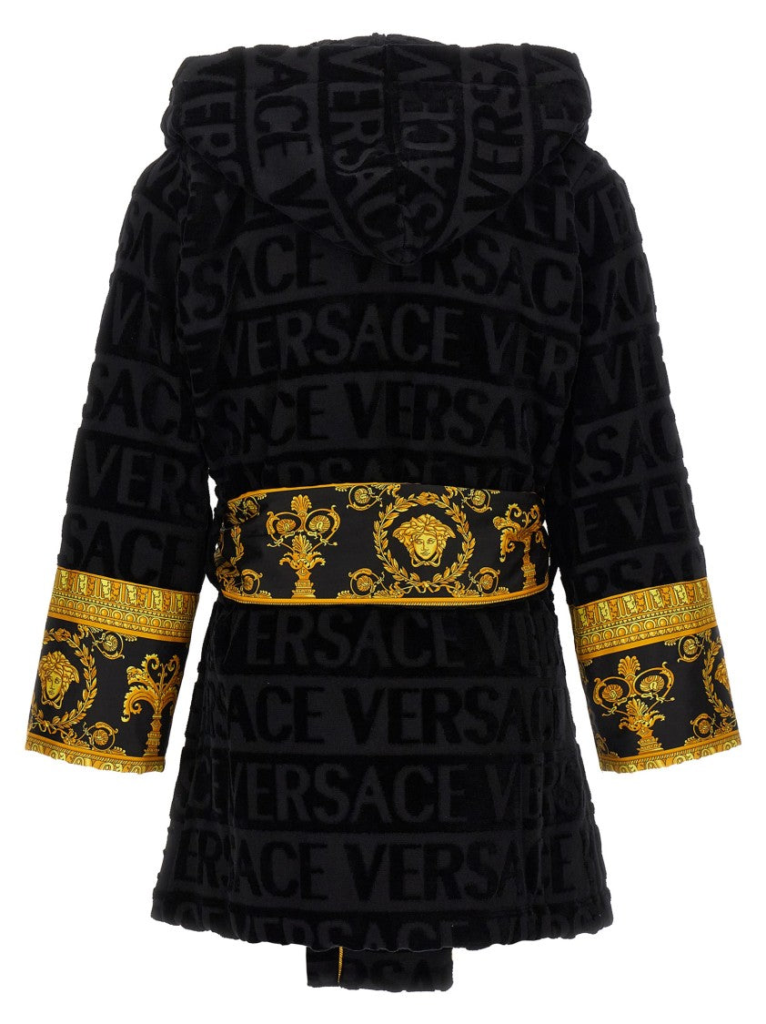 Versace Home I Heart Baroque Short Bathrobe