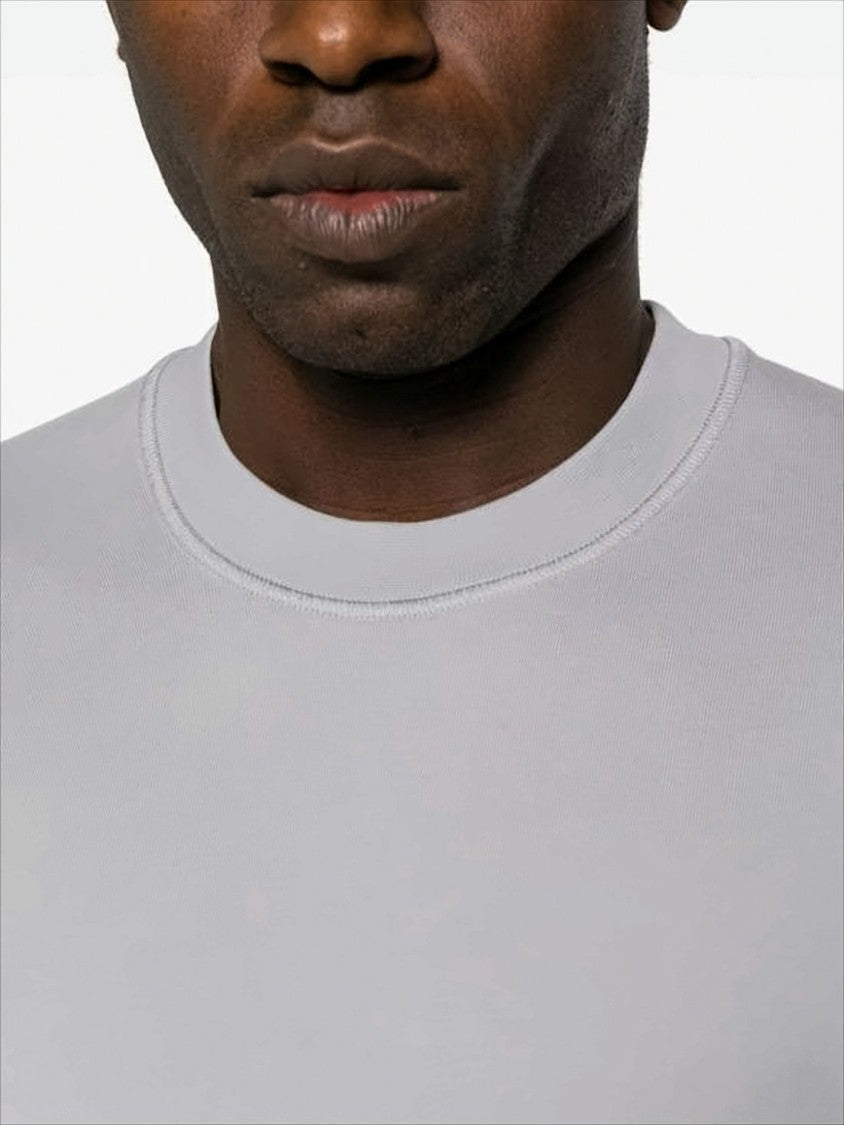 Stone Island Crewneck Sweatshirt With Distinctive Patch Detail