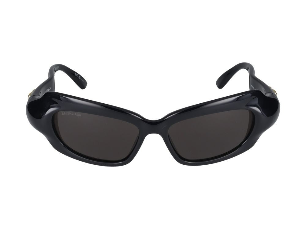 Balenciaga Sunglasses Bb0354s 001 Black Black Grey 59/17/145