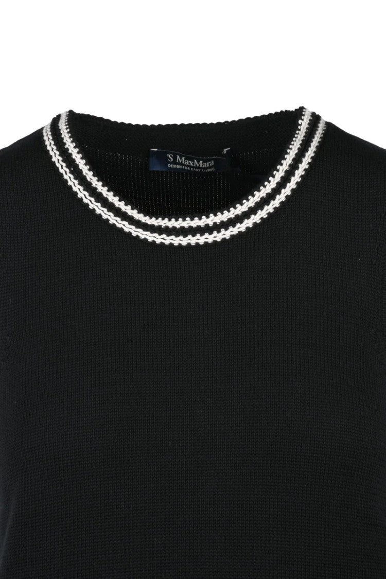 Max Mara Cotton Vest - Black