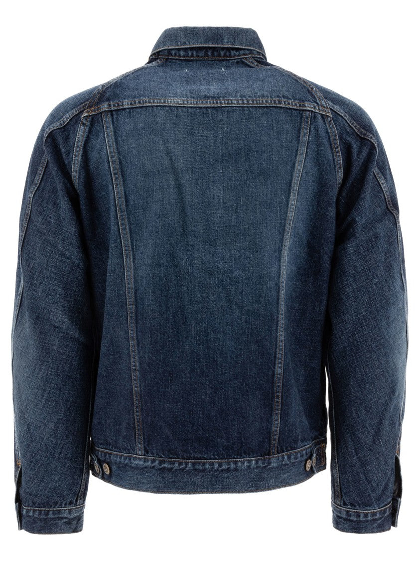 Nonnative Classic Denim Jacket With Structured Seams