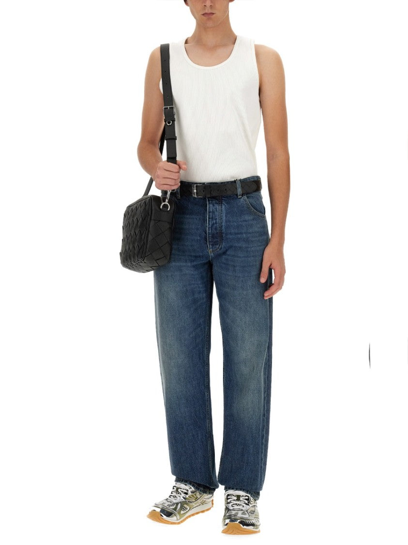Bottega Veneta Cotton Jersey Top With Tailored Silhouette