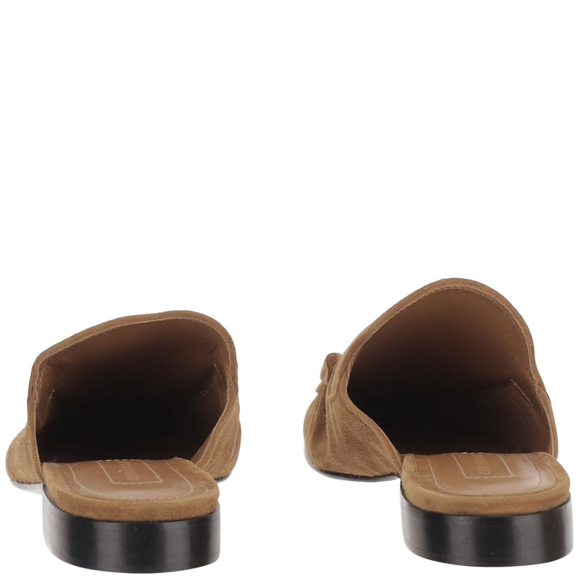Armarium Soft Suede Leather Slip-On Mules