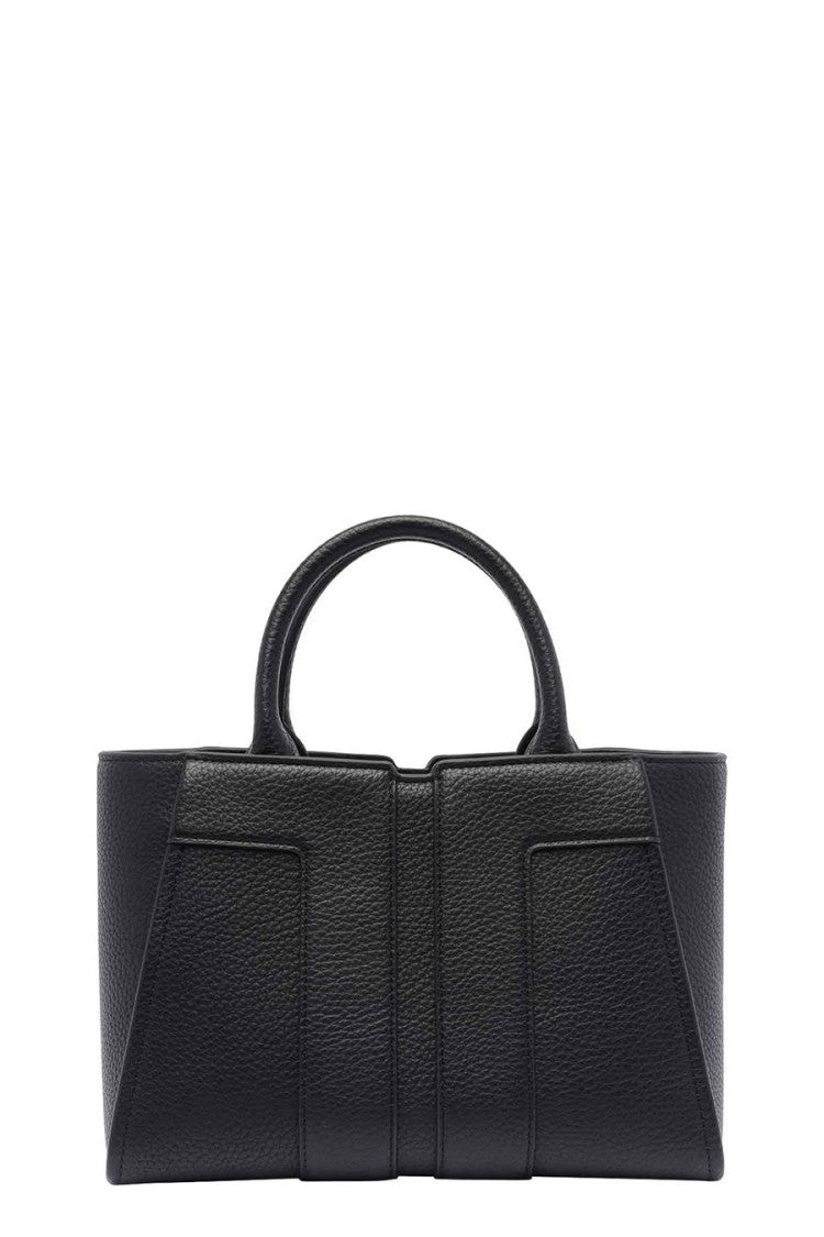 Elisabetta Franchi Structured Black Handbag
