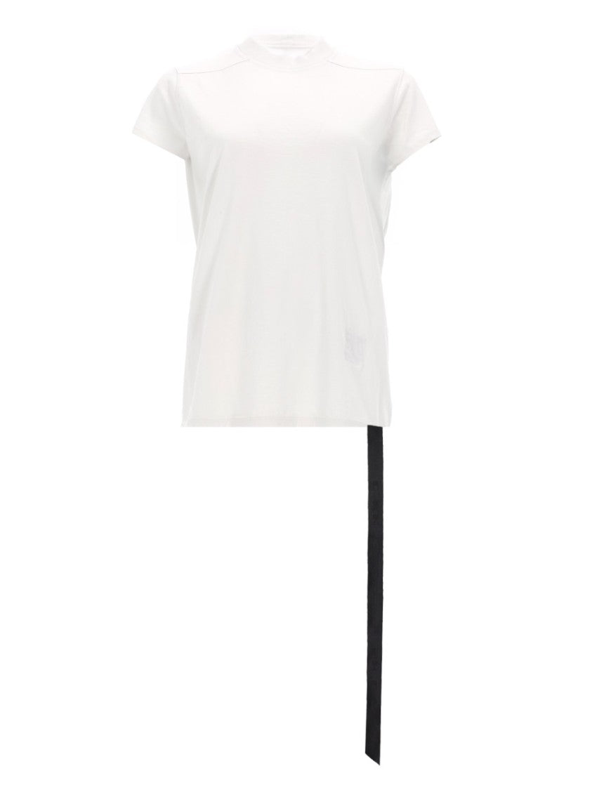 Drkshdw By Rick Owens Small Level T Asymmetrical Strap Cotton T-Shirt