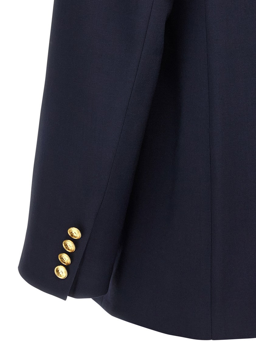 Polo Ralph Lauren Double-Breasted Stretch Wool Crêpe Blazer