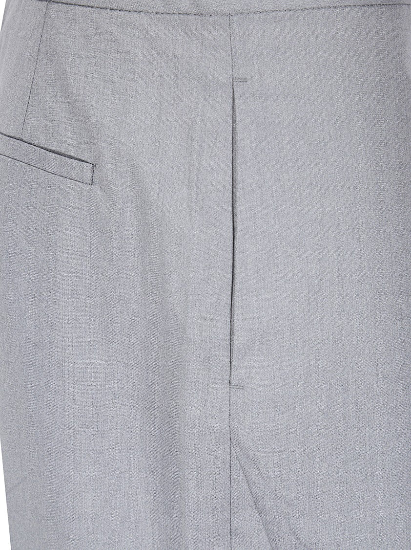 Samsoe Samsoe Beige Saroko Wide-Leg Shorts