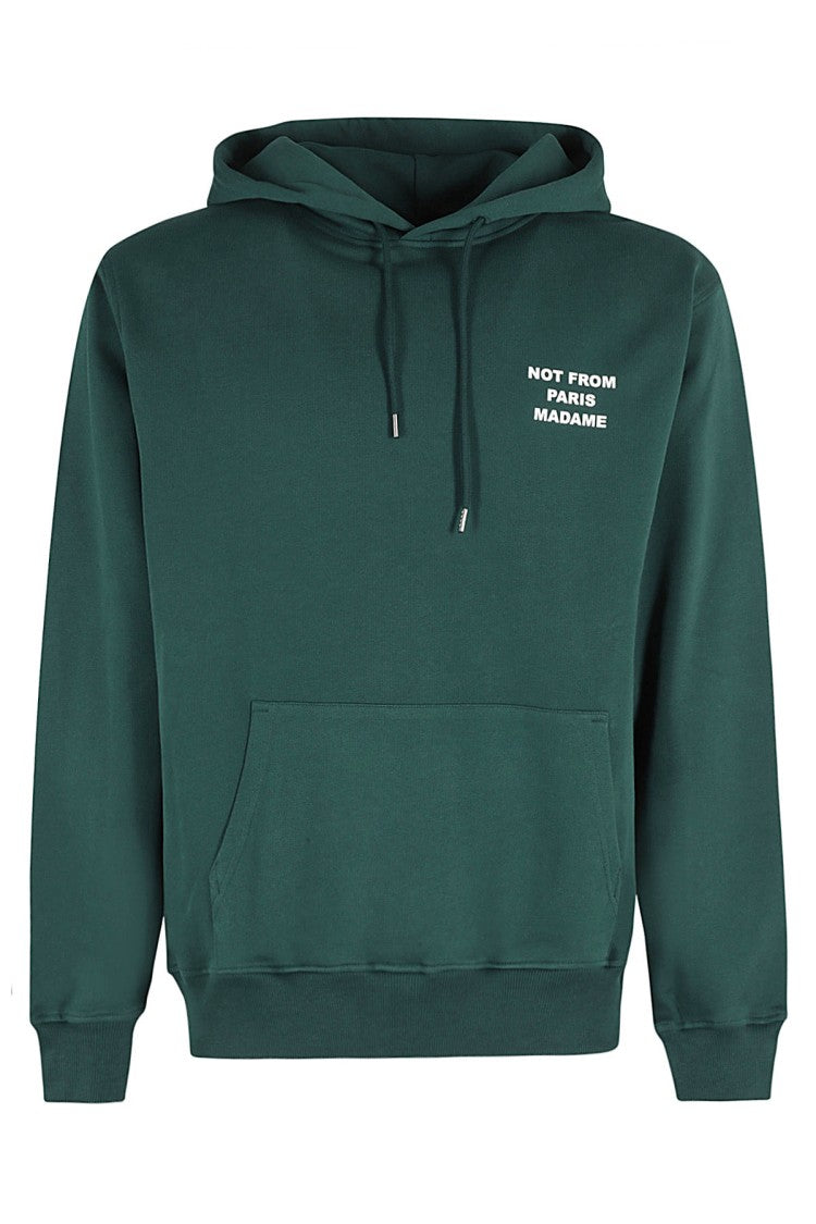 Drôle De Monsieur Slogan Hoodie Hoodies
