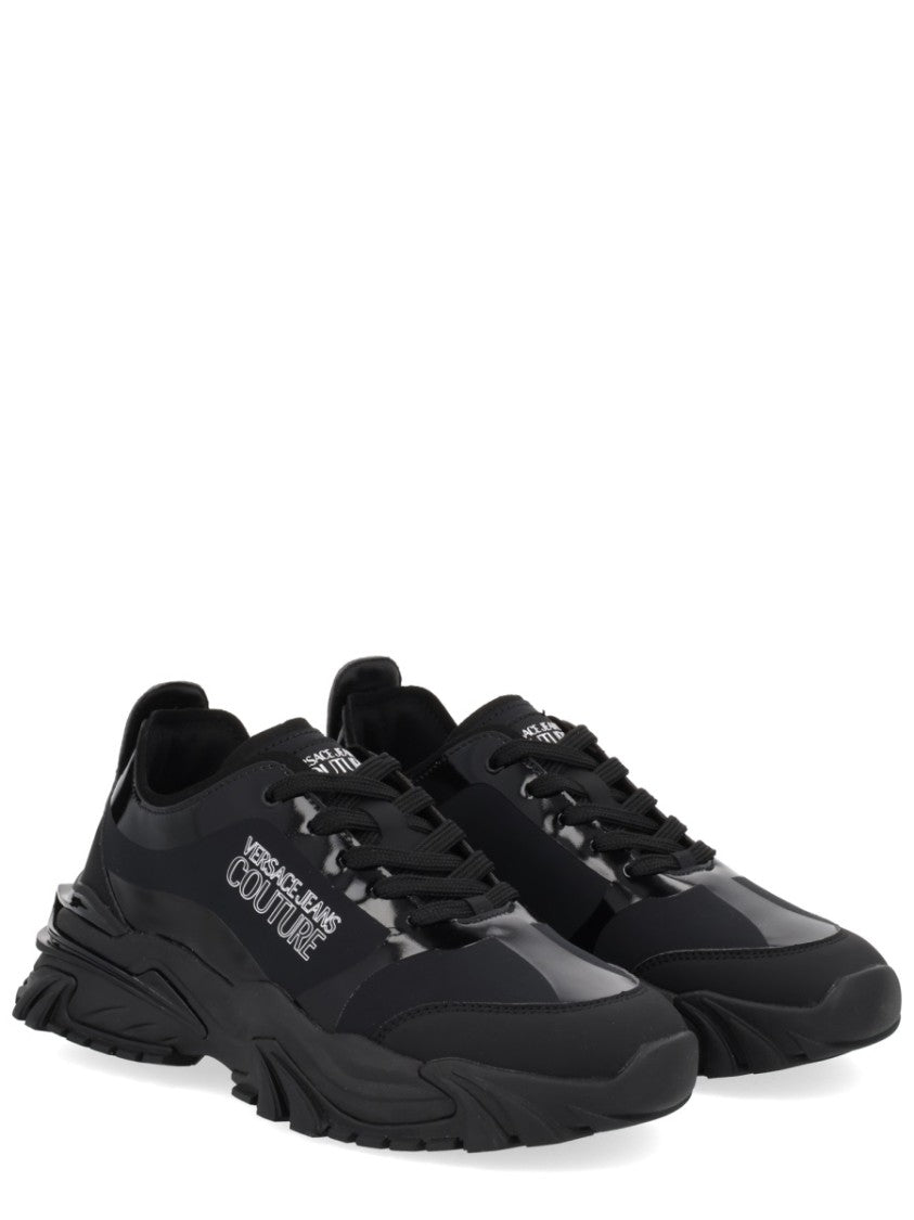 Versace Jeans Couture Black New Trail Sneakers
