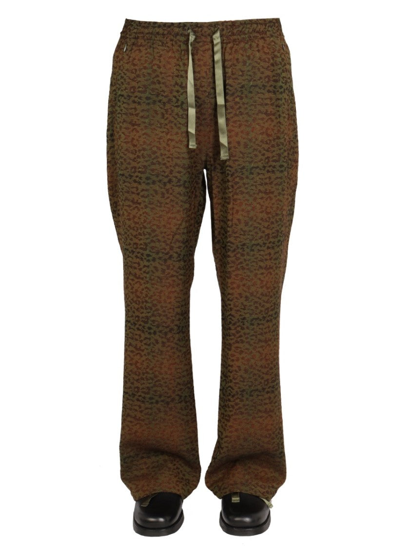 Needles Animal Print Relaxed Fit Pants