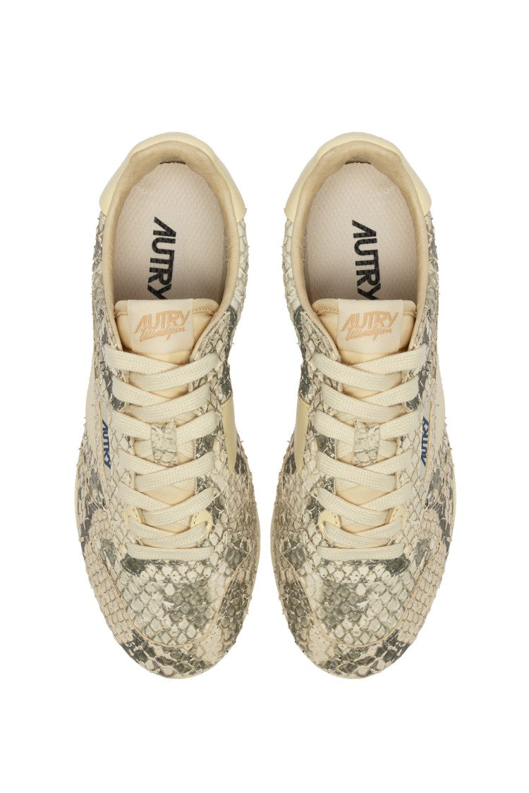 Autry Windspin Python Sneakers