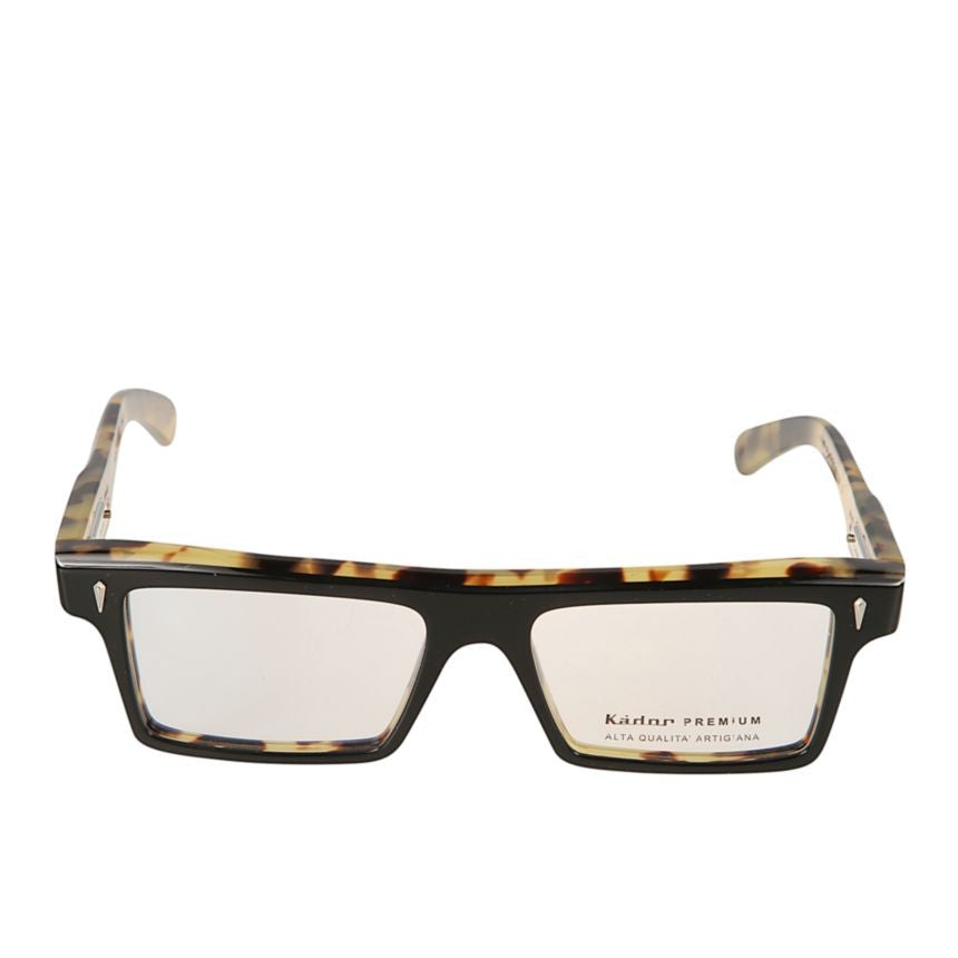 Kador Premium 3 Bold Rectangular Tortoiseshell Sunglasses With Glossy Finish