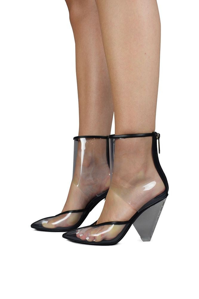Balmain Transparent Ankle Boot 95