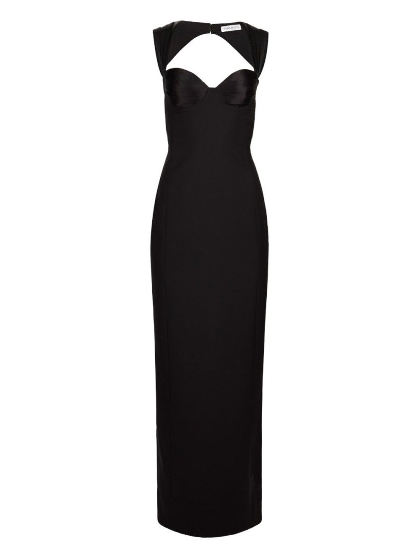 Nina Ricci Long Fitted Dress With Open Back