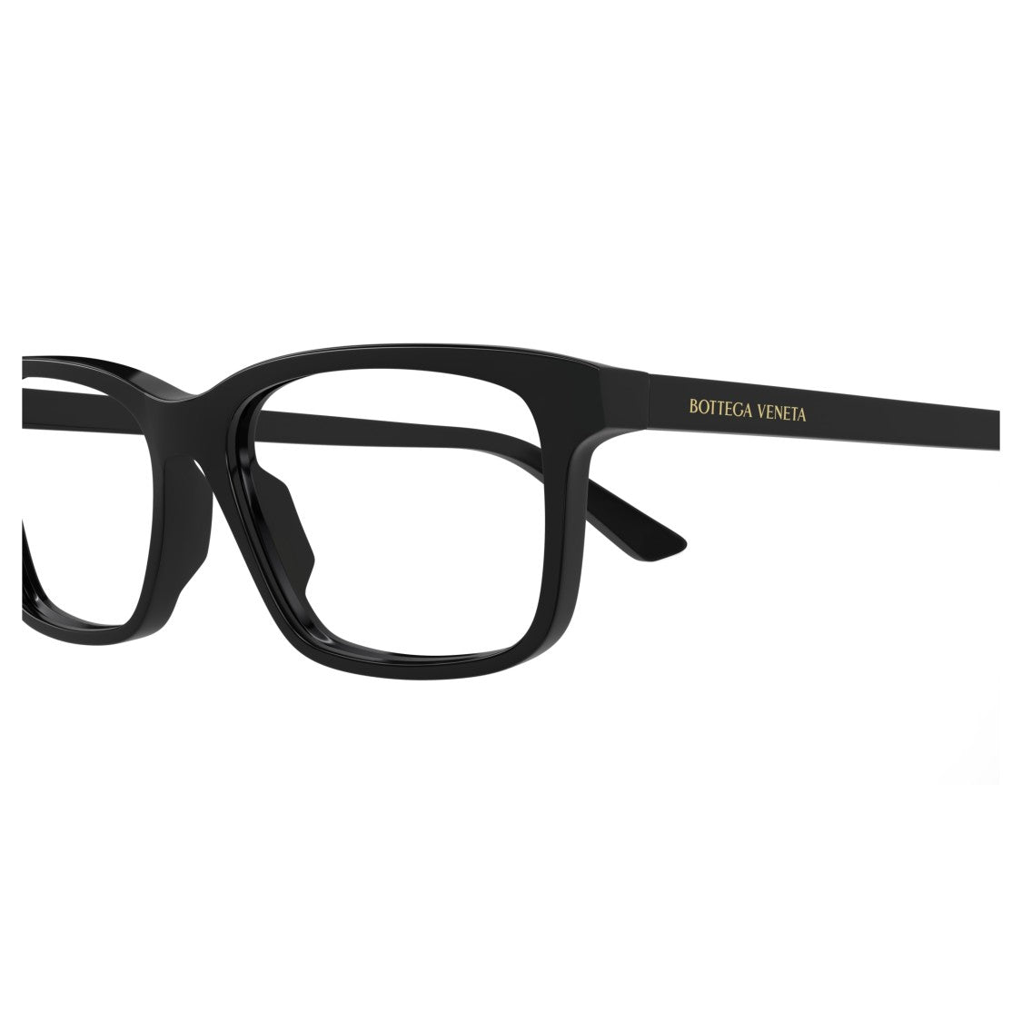Bottega Veneta Bv1314o Rectangular Frame Eyeglasses In Recycled Acetate